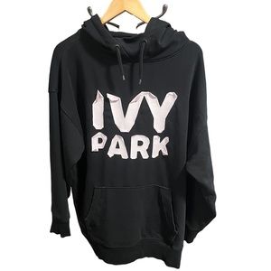 IVY PARK Black Hoodie Womens Size Large